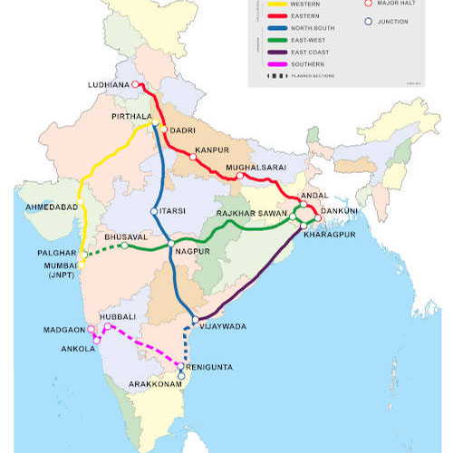 Dedicated Freight Corridors of India