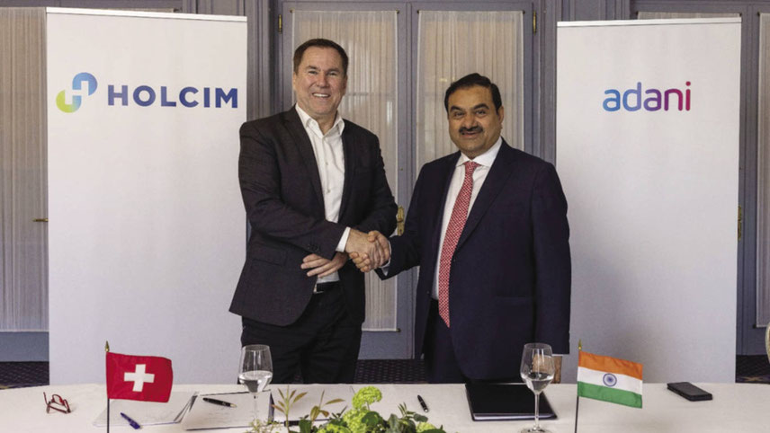 Taking over Holcim’s prized assets in India, Adani has now got a headstart
in cement