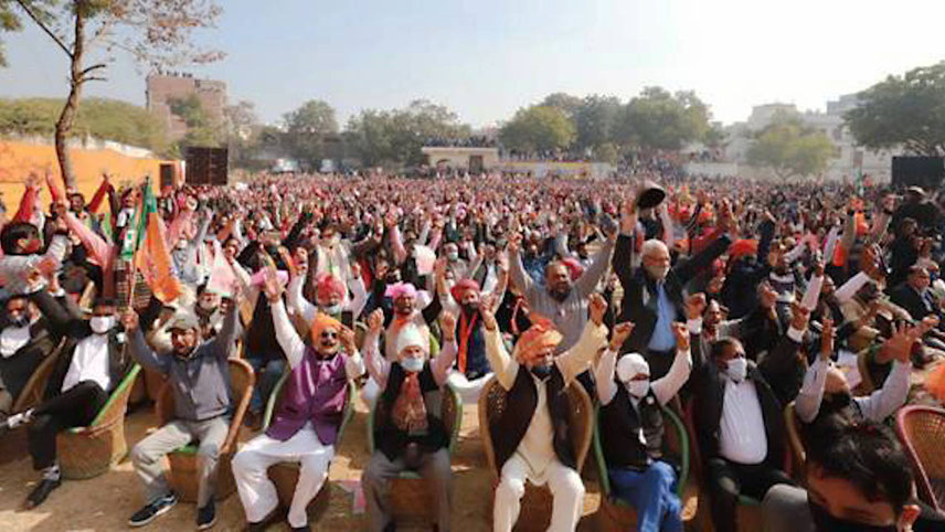 Farm stir echo in Haryana civic polls