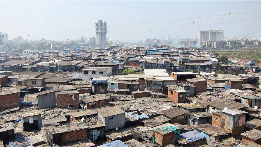 No other city in India or any urban environment globally had such a record population living in slums