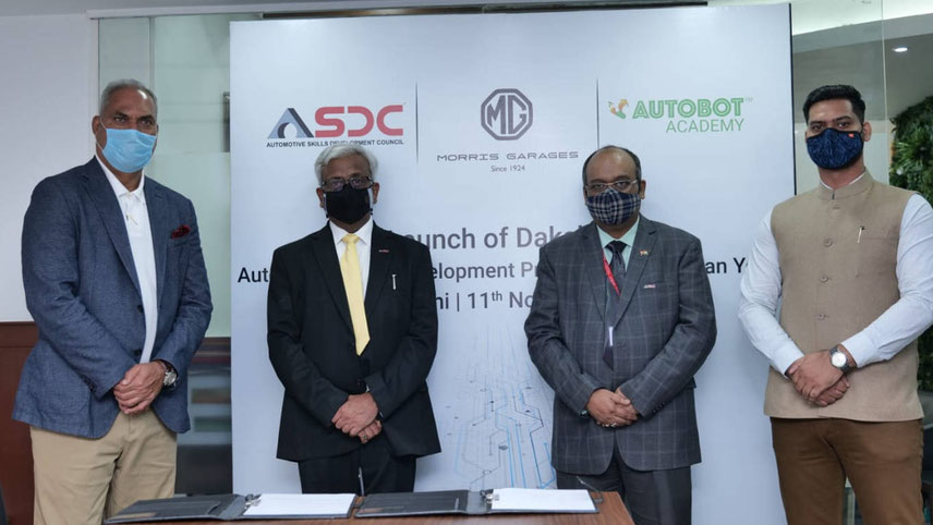 The car company extends global tech expertise to students through the launch of ‘Dakshata’ in partnership with ASDC and Autobot India